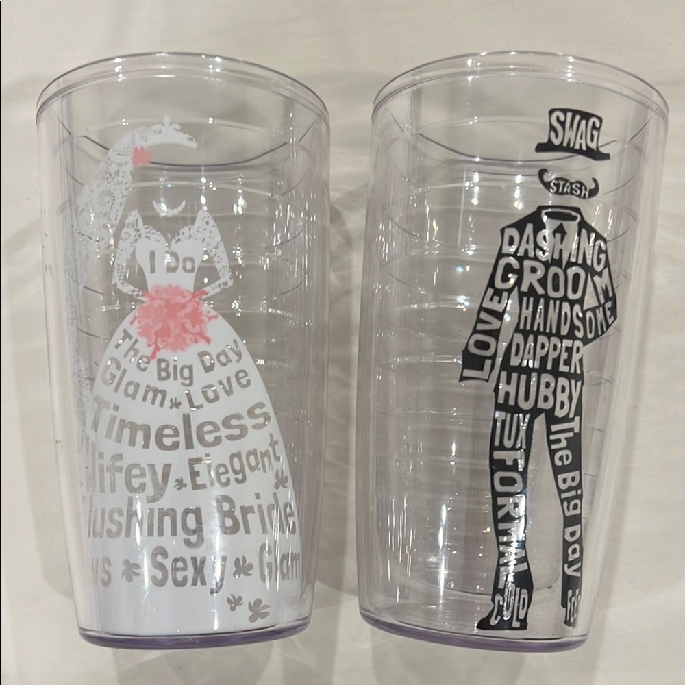 tervis Bride and Groom 16‎ oz. Tumblers